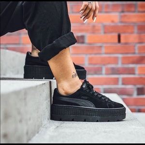 Puma Fenty Black Cleated Creepers
